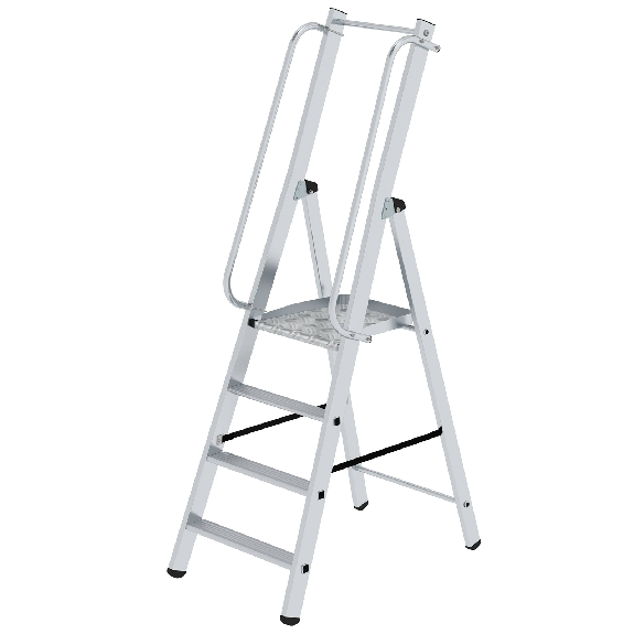 Échelle de pas en aluminium ML Gestionnaire en aluminium 4 étapes-Leer más