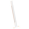 Schiebeleiter mit Quertraverse 2x18 Sprossen
