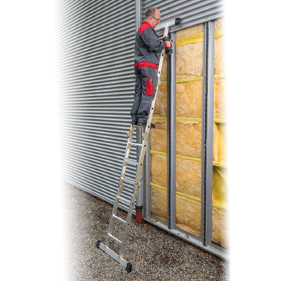 Euroline Premium 304 Klappleiter 4x3 Sprossen-Beschreibung lesen