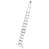 Stufen-Glasreinigerleiter 2-teilig mit clip-step R13 und nivello Traverse 5+7 Stufen