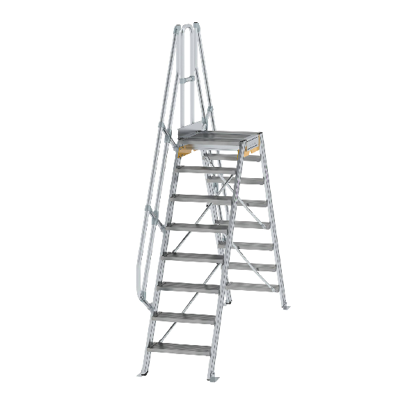 Überstieg 60° inkl. einen Handlauf, Stufenbreite 600mm, 2x8 Stufen Überstieg 60° inkl. einen Handlauf, Stufenbreite 600mm, 2x8 Stufen-Beschreibung lesen