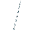 Schiebeleiter mit nivello-Traverse 3x14 Sprossen
