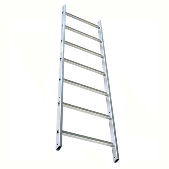 Escalera de aluminio anodizado 3,64 m-Leer más