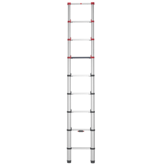 Hailo FlexLine T80 Sicherheits-Teleskopleiter 9 Sprossen-Beschreibung lesen