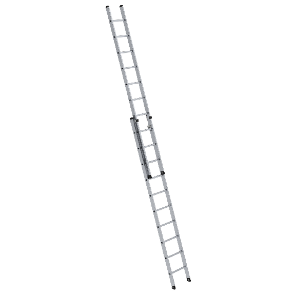 MUNK Aluminium-Schiebeleiter 2-teilig ohne Traverse 2x10 Sprossen MUNK Aluminium-Schiebeleiter 2-teilig ohne Traverse 2x10 Sprossen-Beschreibung lesen