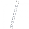 Aluminium-Regalleiter fahrbar 14 Stufen