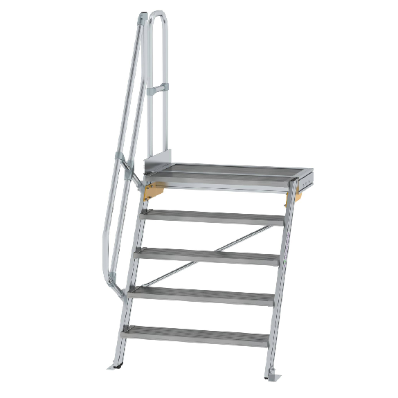 Treppe mit Aluminiumplattform 60°-Beschreibung lesen