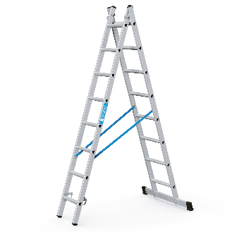 Zarges Kombileiter Combimaster DX 2x8 Sprossen-Beschreibung lesen