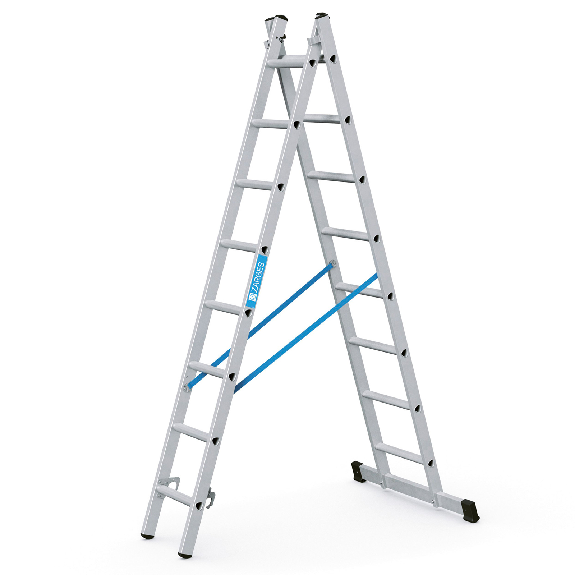 Zarges Kombileiter Combimaster DX 2x8 Sprossen-Beschreibung lesen