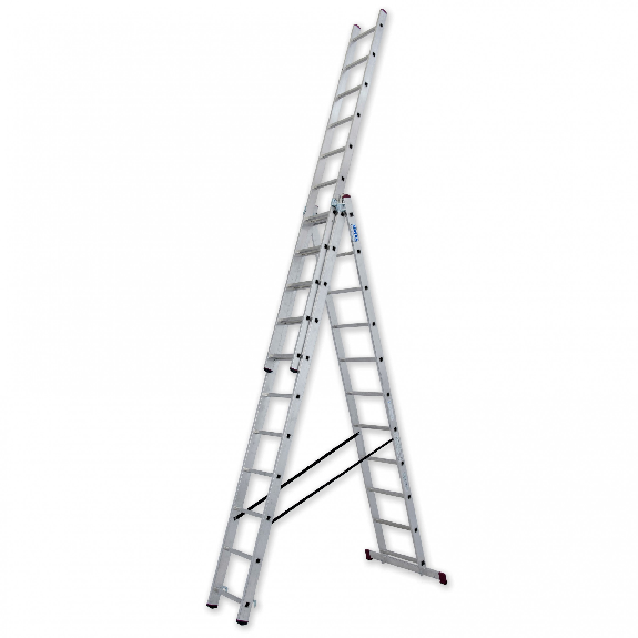 Krause Corda Aluminium-Vielzweckleiter 3x11 Sprossen-Beschreibung lesen
