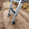 Baugrubenleiter 2,25m ohne Handlauf