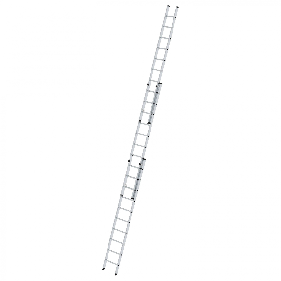 Aluminium-Schiebeleiter 3-teilig ohne Traverse 3x10 Sprossen Aluminium-Schiebeleiter 3-teilig ohne Traverse 3x10 Sprossen-Beschreibung lesen
