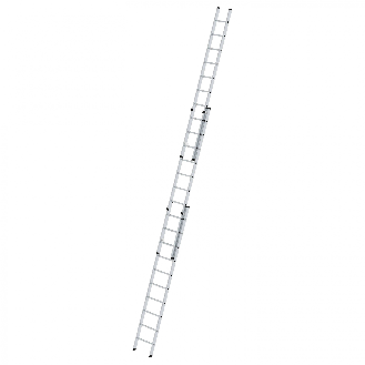 Aluminium-Schiebeleiter 3-teilig ohne Traverse 3x10 Sprossen-Beschreibung lesen
