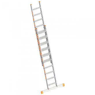 Stufenschiebeleiter 2x10 Stufen-Beschreibung lesen
