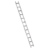 Euroline Premium Alu Dachdeckerleiter 12 Sprossen