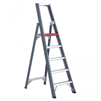 Altrex Falco einseitig begehbare Stufenleiter FEO 5 Stufen-Beschreibung lesen