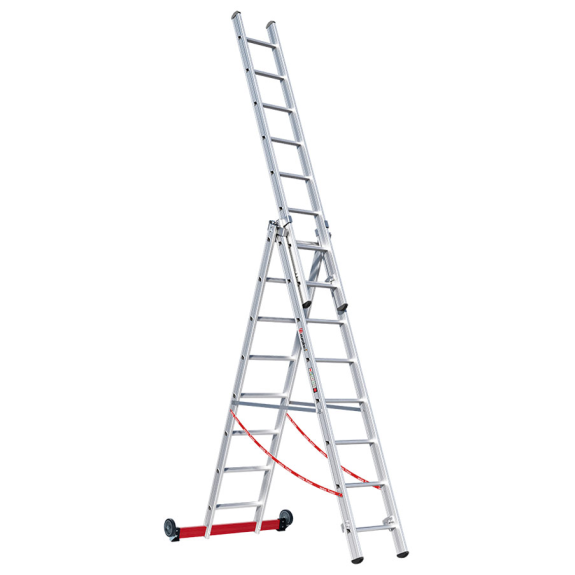 Mehrzweckleiter Premium 30778 3-teilig 3x8 Sprossen Mehrzweckleiter Premium 30778 3-teilig 3x8 Sprossen-Beschreibung lesen