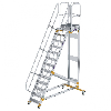 Plattformtreppe fahrbar 60° Stufenbreite 600mm 13 Stufen