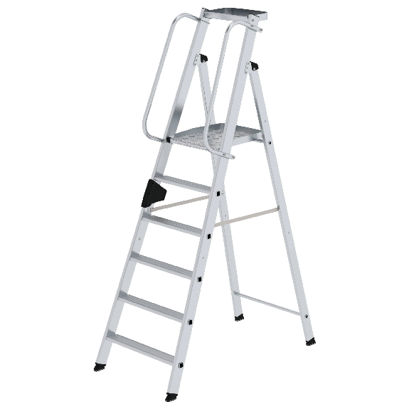 Aluminium-Stehleiter 6 Stufen Aluminium-Stehleiter 6 Stufen-Beschreibung lesen