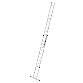 MUNK Schiebeleiter mit Traverse 2x13 Sprossen-Beschreibung lesen