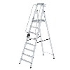 Aluminium-Stehleiter 8 Stufen Aluminium-Stehleiter 8 Stufen