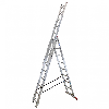 Krause Corda Aluminium-Vielzweckleiter 3x9 Sprossen Krause Corda Aluminium-Vielzweckleiter 3x9 Sprossen