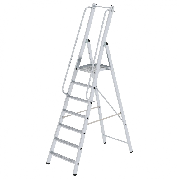 ML Bauleiter Aluminium-Stufenstehleiter 7 Stufen ML Bauleiter Aluminium-Stufenstehleiter 7 Stufen-Beschreibung lesen