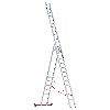 Mehrzweckleiter Premium 30778 3-teilig 3x14 Sprossen