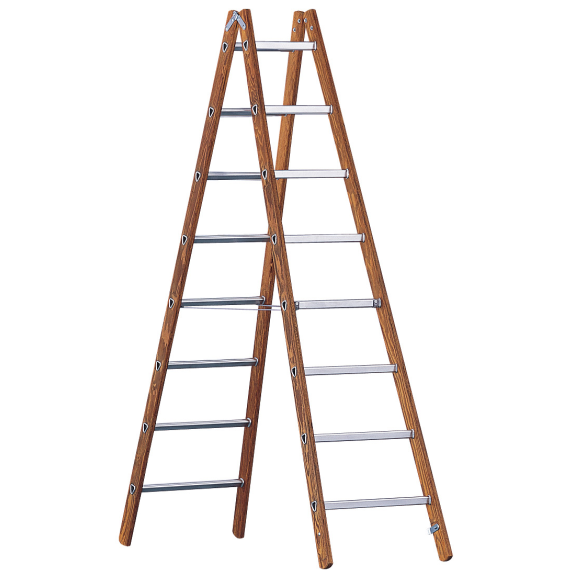1028 Verbundstehleiter 2x5 Sprossen 1028 Verbundstehleiter 2x5 Sprossen-Beschreibung lesen