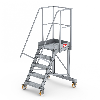 Podesttreppe fahrbar 60° 5 Stufen