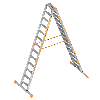 Topic 1043 Stufenstehleiter 2x13 Stufen