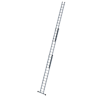 Schiebeleiter mit Traverse 3x14 Sprossen-Beschreibung lesen