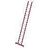 Kunststoff-Anlegeleiter mit Standardtraverse 12 Sprossen