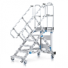 Plattformtreppe fahrbar 60° 1000mm Stufenbreite 11 Stufen Plattformtreppe fahrbar 60° 1000mm Stufenbreite 11 Stufen