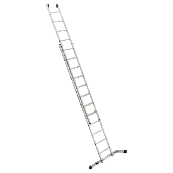 Schiebeleiter 2x12 mit Vario-Traverse-Beschreibung lesen