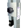 Aluminium Stehleiter, treppengängig, mit 4 Holmverlängerungen 2x5 Sprossen