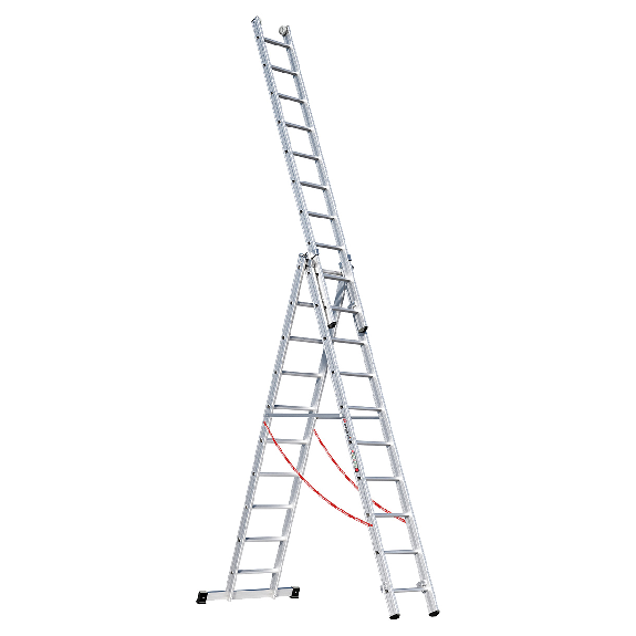 Premium 307 Mehrzweckleiter 3x10 Sprossen Premium 307 Mehrzweckleiter 3x10 Sprossen-Beschreibung lesen