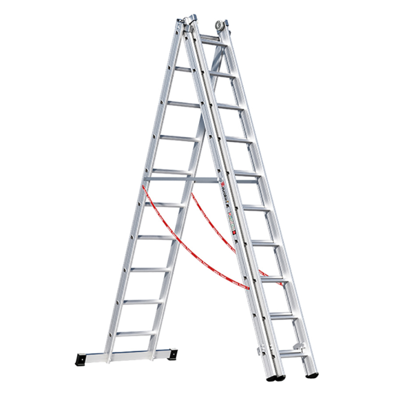 Premium 307 Mehrzweckleiter 3x10 Sprossen Premium 307 Mehrzweckleiter 3x10 Sprossen-Beschreibung lesen