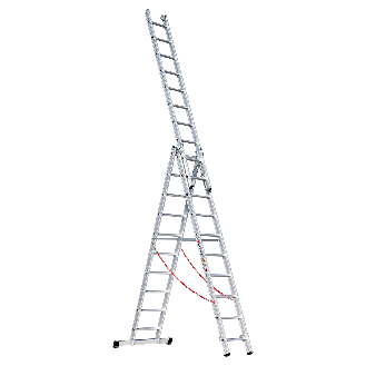 Premium 307 Mehrzweckleiter 3x10 Sprossen-Beschreibung lesen