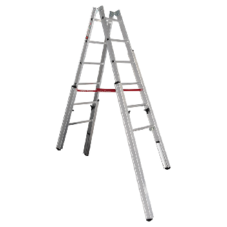 Treppenstehleiter Premium 30576 2x6 Sprossen-Beschreibung lesen