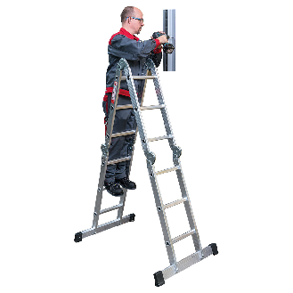 Premium 304 Klappleiter 4x4 Sprossen-Beschreibung lesen