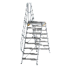 Überstieg 60° inkl. einen Handlauf, Stufenbreite 800mm, 2x8 Stufen Überstieg 60° inkl. einen Handlauf, Stufenbreite 800mm, 2x8 Stufen
