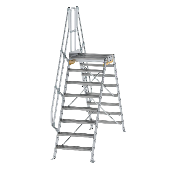 Überstieg 60° inkl. einen Handlauf, Stufenbreite 800mm, 2x8 Stufen Überstieg 60° inkl. einen Handlauf, Stufenbreite 800mm, 2x8 Stufen-Beschreibung lesen