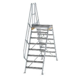 Überstieg 60° inkl. einen Handlauf, Stufenbreite 800mm, 2x8 Stufen-Beschreibung lesen