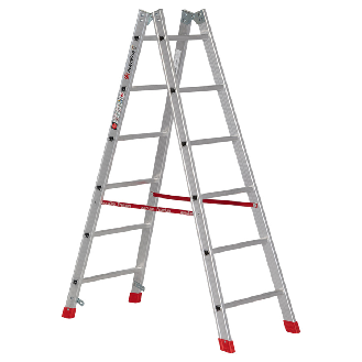 Euroline Premium 305 Sprossenstehleiter 2x6 Sprossen-Beschreibung lesen