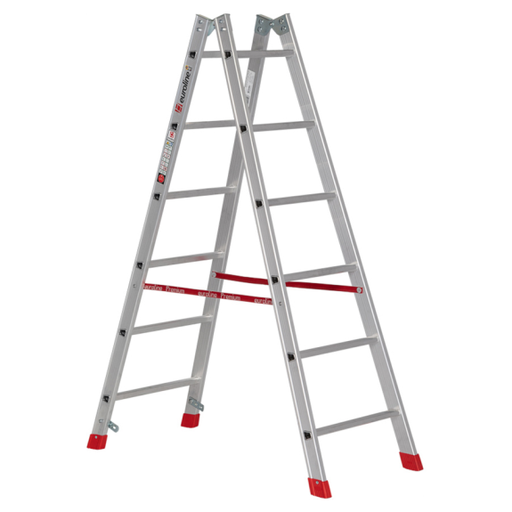 Euroline Premium 305 Sprossenstehleiter 2x6 Sprossen Euroline Premium 305 Sprossenstehleiter 2x6 Sprossen-Beschreibung lesen