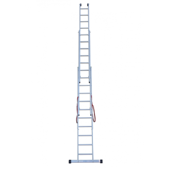 Mehrzweckleiter 3x11 Sprossen-Beschreibung lesen
