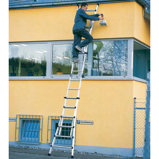 Teleskop-Mehrzweckleiter Variomax V 4x3 Sprossen-Beschreibung lesen