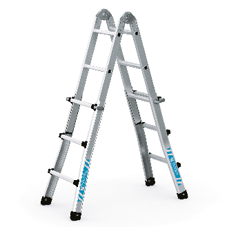 Teleskop-Mehrzweckleiter Variomax V 4x3 Sprossen-Beschreibung lesen
