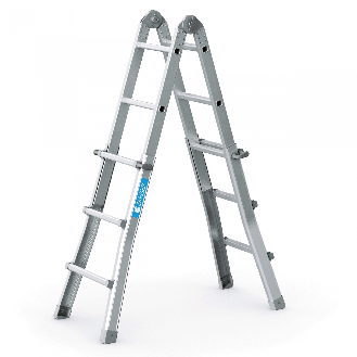 Teleskop-Mehrzweckleiter Variomax V 4x3 Sprossen-Beschreibung lesen
